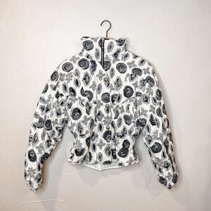 NILS Black and White Ski Jacket